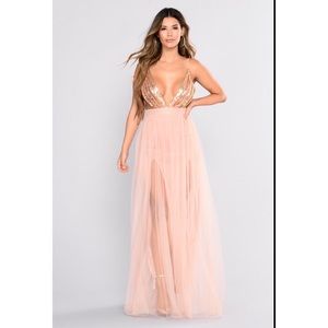 Rose Gold Formal/Prom Dress